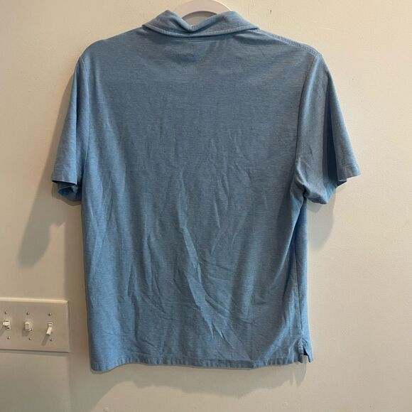 Vineyard Vines Edgartown Polo Shirt Men Small Blue Pima Cotton Blend Preppy Golf - Picture 5 of 9